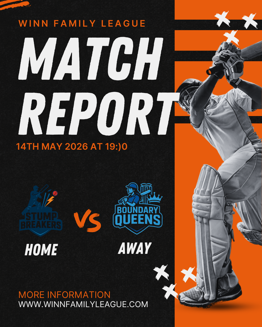 Boundary Queens 44/5 – 50/3 Stump Breakers