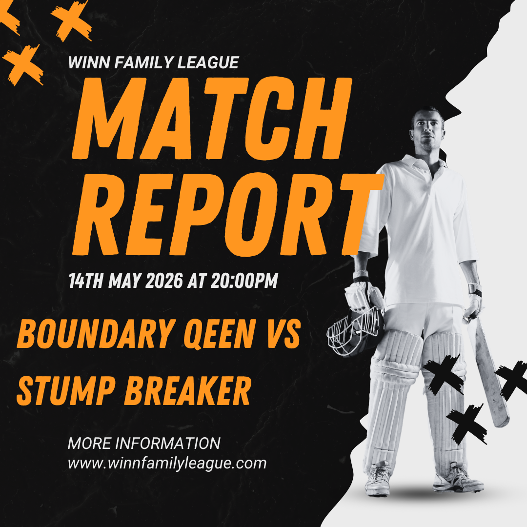 Boundary Queens 147/4 – 134/4 Stump Breakers
